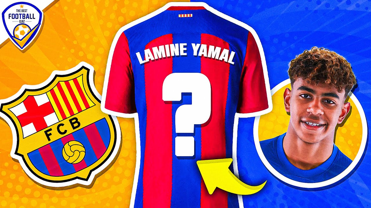 GUESS THE JERSEY NUMBER BY PLAYER & CLUB | FOOTBALL QUIZ 2024