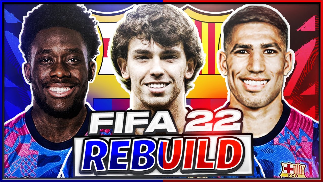 FC BARCELONA FIFA 22 CAREER MODE REBUILD