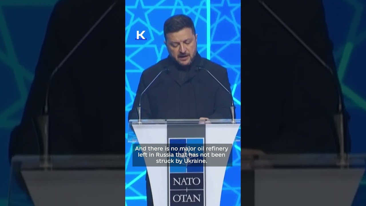 Zelensky says Ukraine has struck every major Russian oil refinery