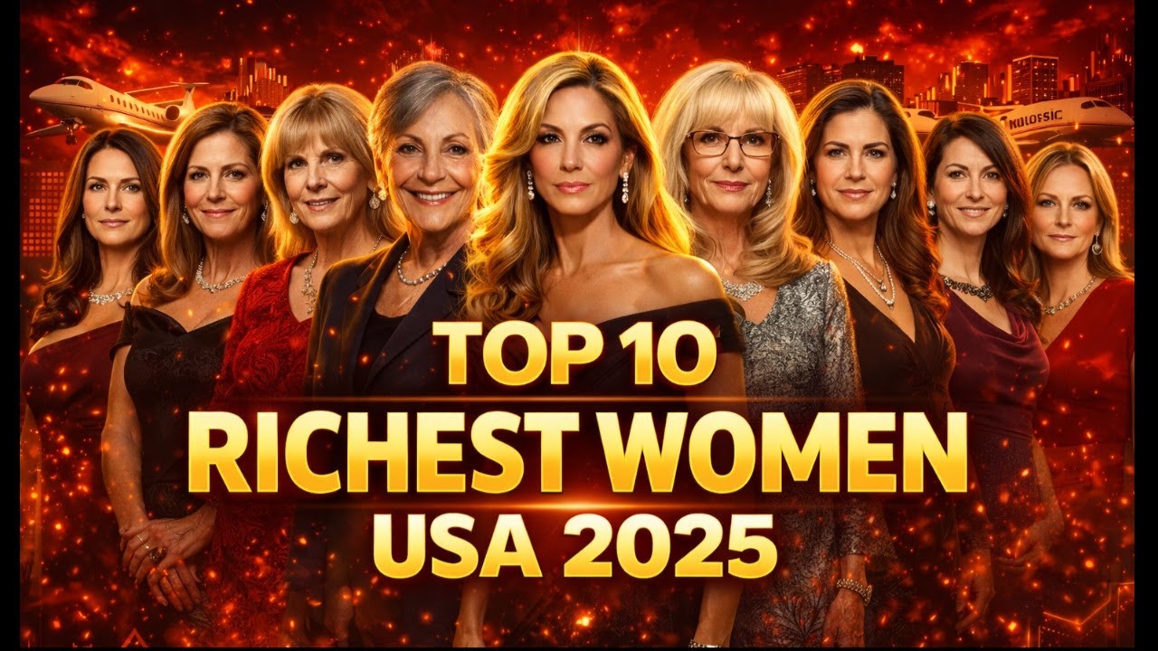 The Women Who Control America's Economy | Top 10 Billionaires 2025