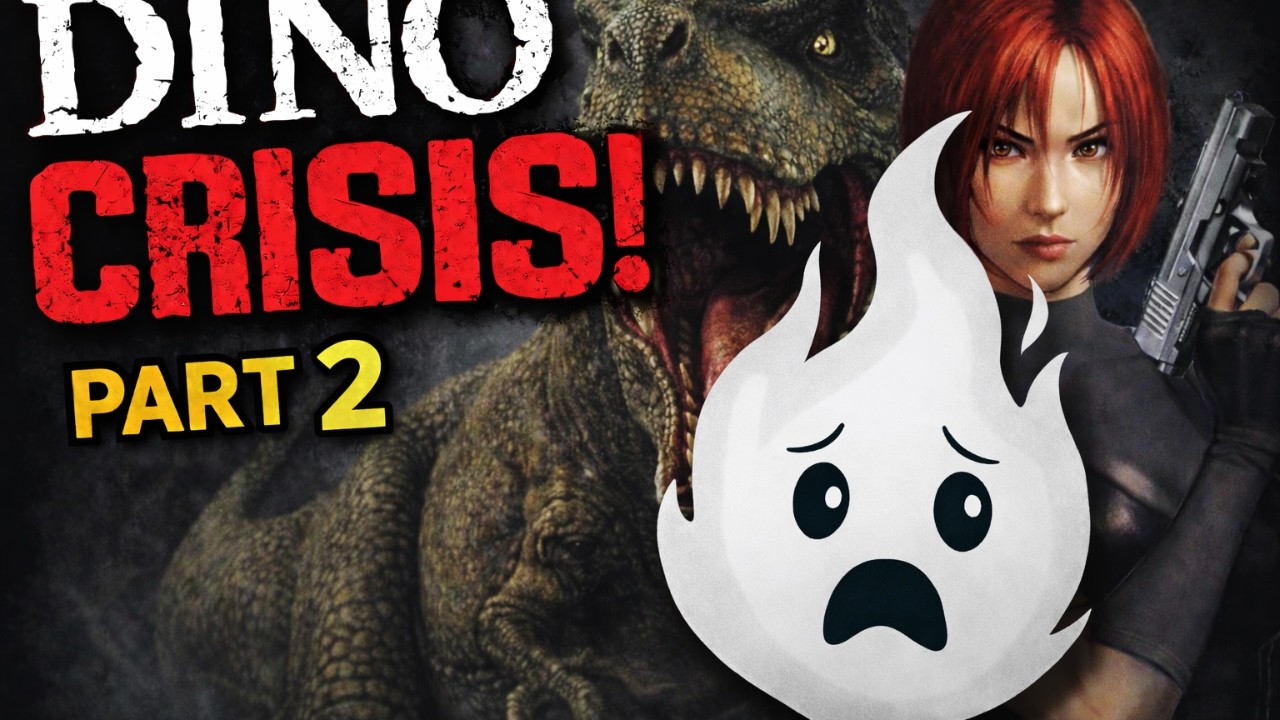 Dino Crisis - Part 2 [ENDING] - This T-Rex keeps following me!!!