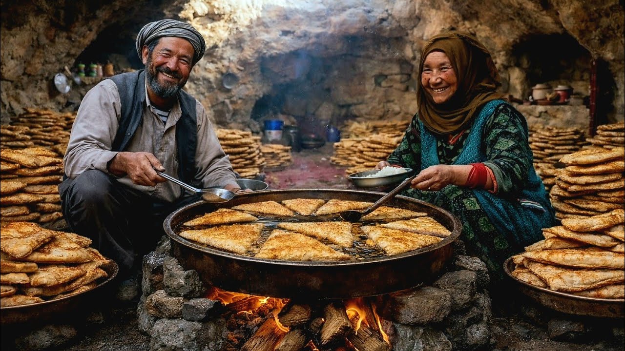 The culture of distributing food to neighbors In the villages of Afghanistan
