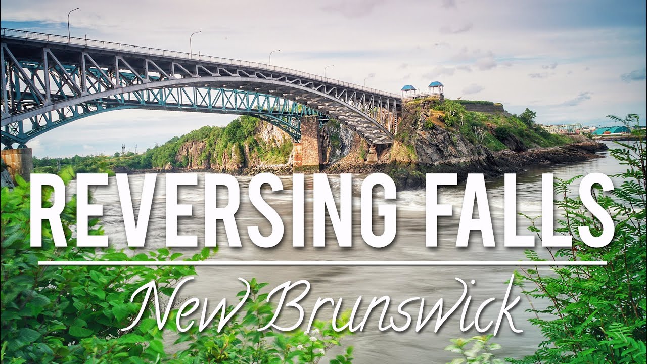 REVERSING FALLS in SAINT JOHN - DJI PHANTOM 4