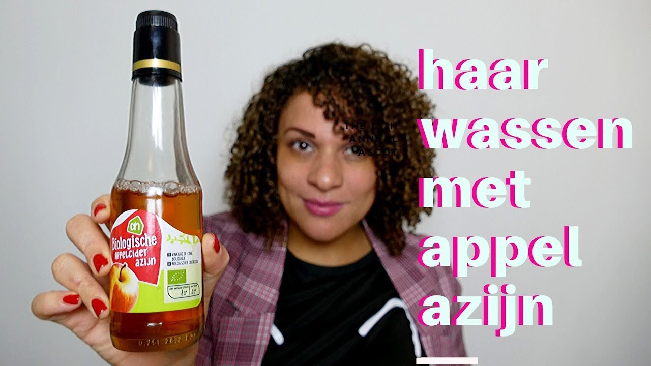 HAAR WASSEN met APPELAZIJN: een natuurlijke, goedkope DIY no poo shampoo 💦