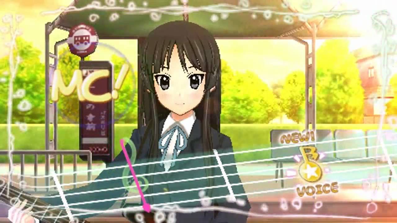 PSP【K-ON!】My Love is a Stapler | Mio Gameplay