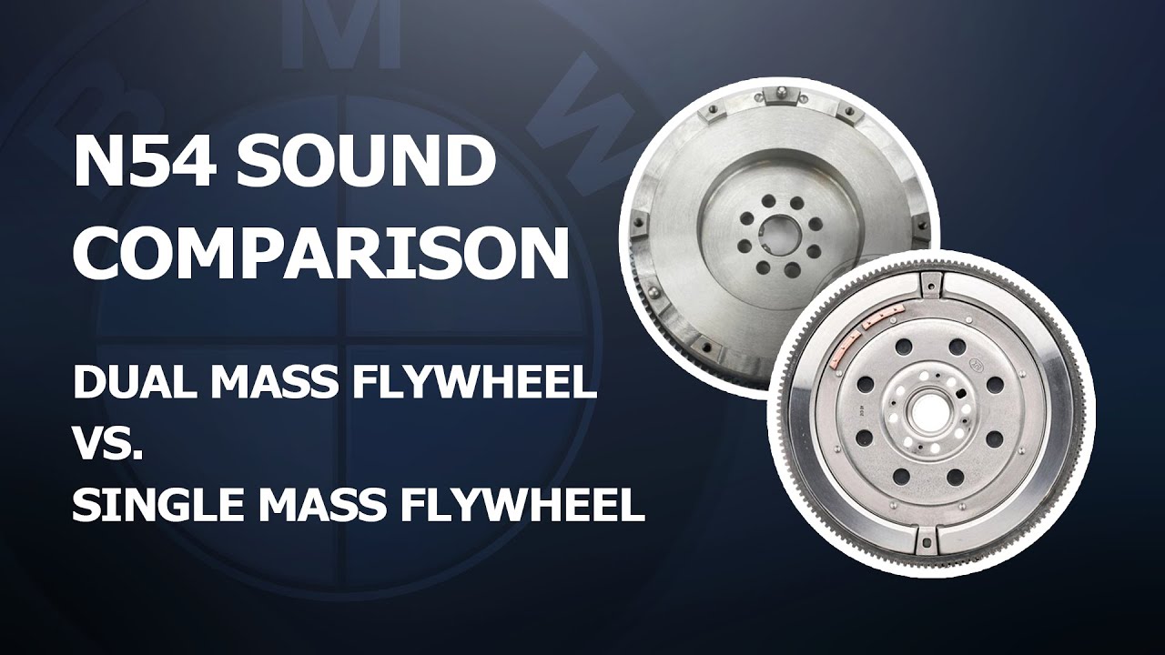 BMW N54 Sound Comparison // Dual Mass Flywheel (ZMS) vs. Single Mass Flywheel (EMS)