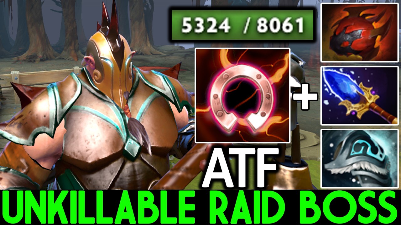 ATF [Centaur Warrunner] &mdash; неубиваемый босс рейда на лошади в Dota 2