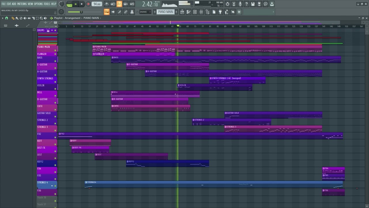Depeche Mode – Walking In My Shoes [Devotional version] (FL Studio Cover 2025)