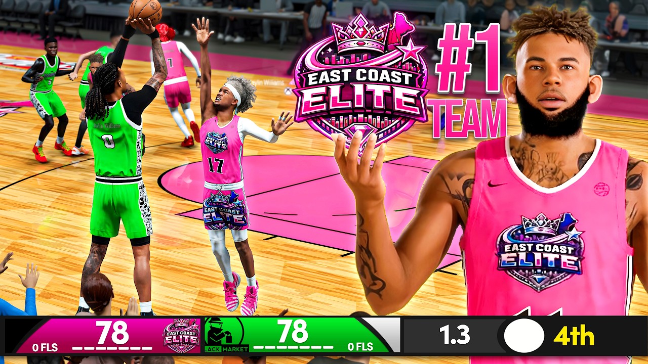WE PLAYED THE #1 RANKED PRO AM TEAM IN THE WORLD... (NBA 2K26)