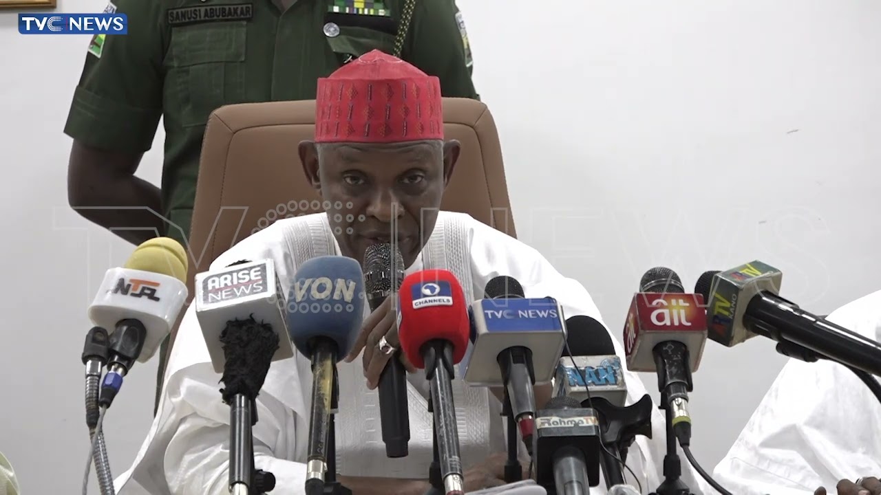 WATCH: Moment Gov Yusuf Announces Reinstatement Of Muhammad Sanusi II As Emir Of Kano