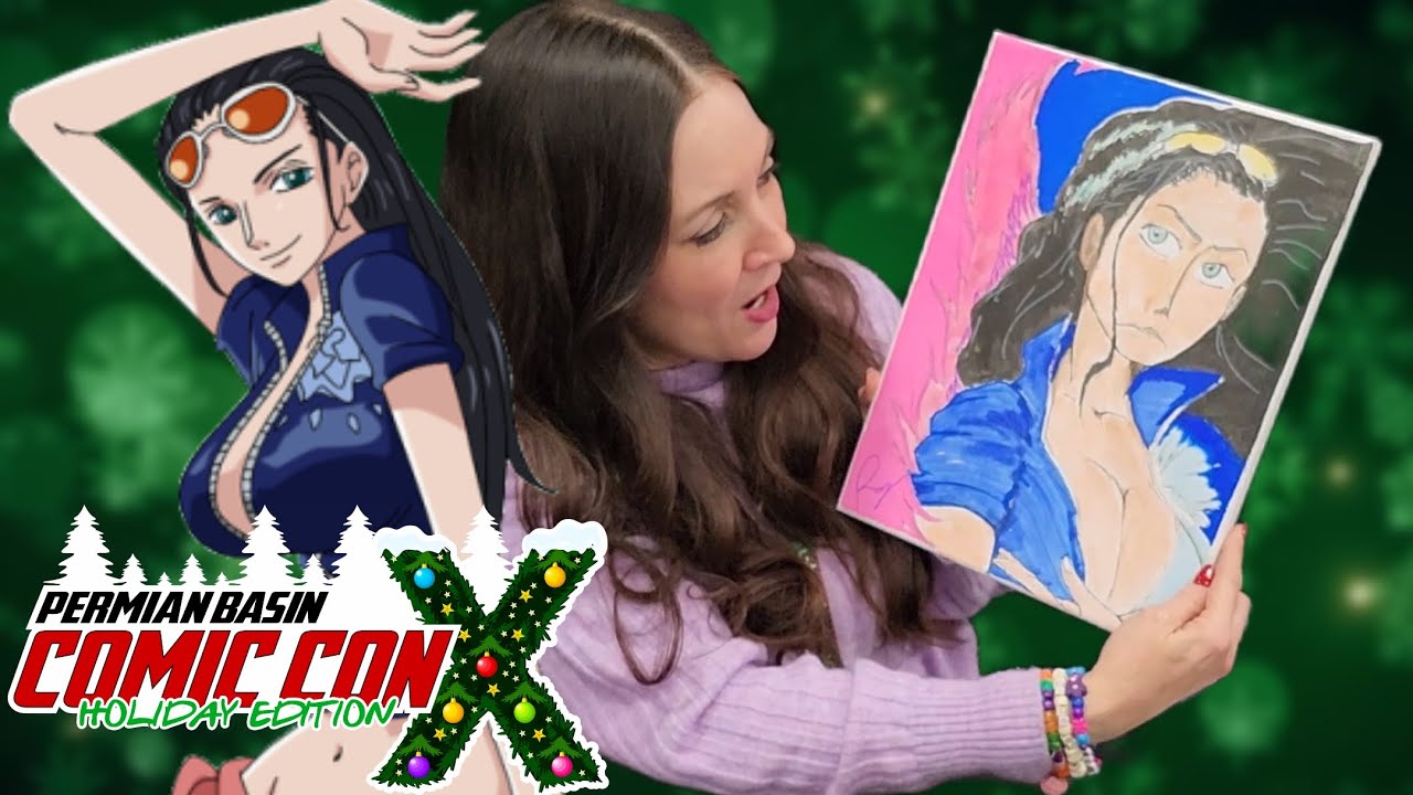 I Fist-Bumped Nico Robin (Stephanie Young) At Permian Basin Comic Con X 2025!!!