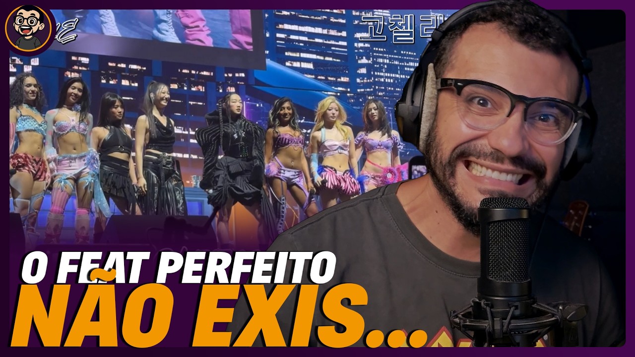 PROFESSOR de CANTO analisa KATSEYE e HUNTRIX em UMA VERS&Atilde;O INCR&Iacute;VEL de GOLDEN