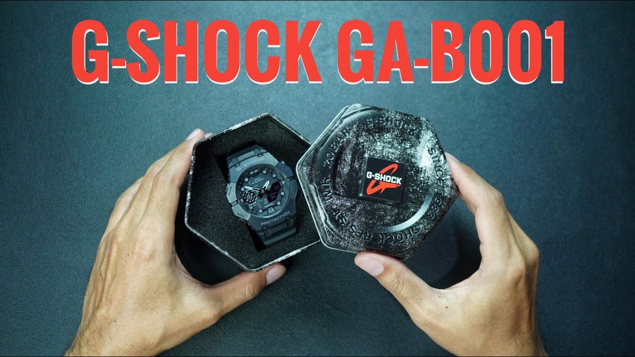 G-SHOCK PALING FUTURISTIK‼️Review Jam Tangan G-SHOCK GA-B001-1ADR Bluetooth Conect