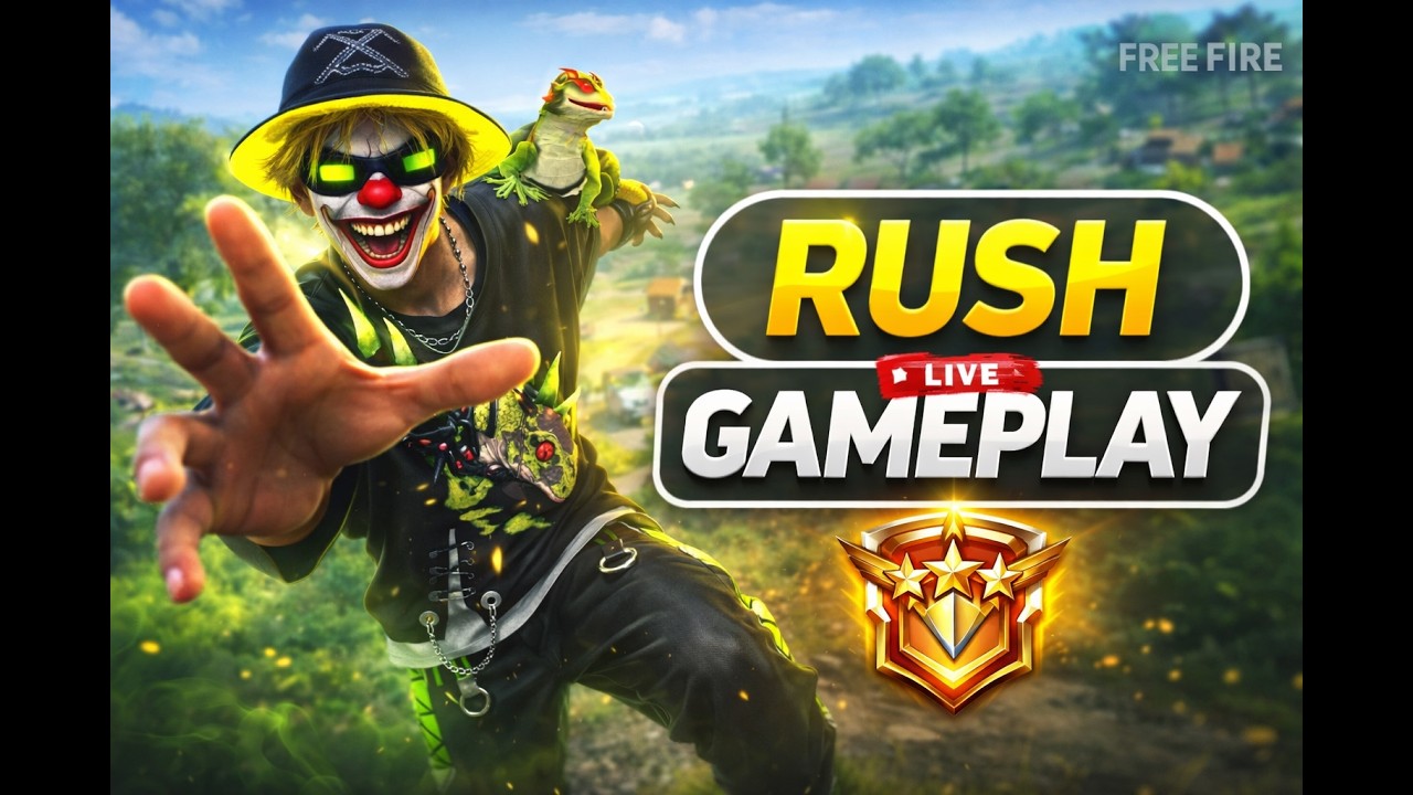 🔴Free Fire Live | Phone Gameplay Rank Push🥰 | Free Fire LIVE