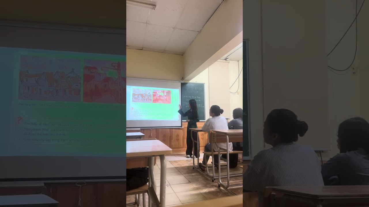 Tổ chức dạy học môn MT - video tập giảng