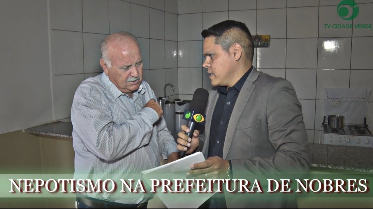 EXCLUSIVO: Denúncia de nepotismo em Nobres - Arthur Garcia
