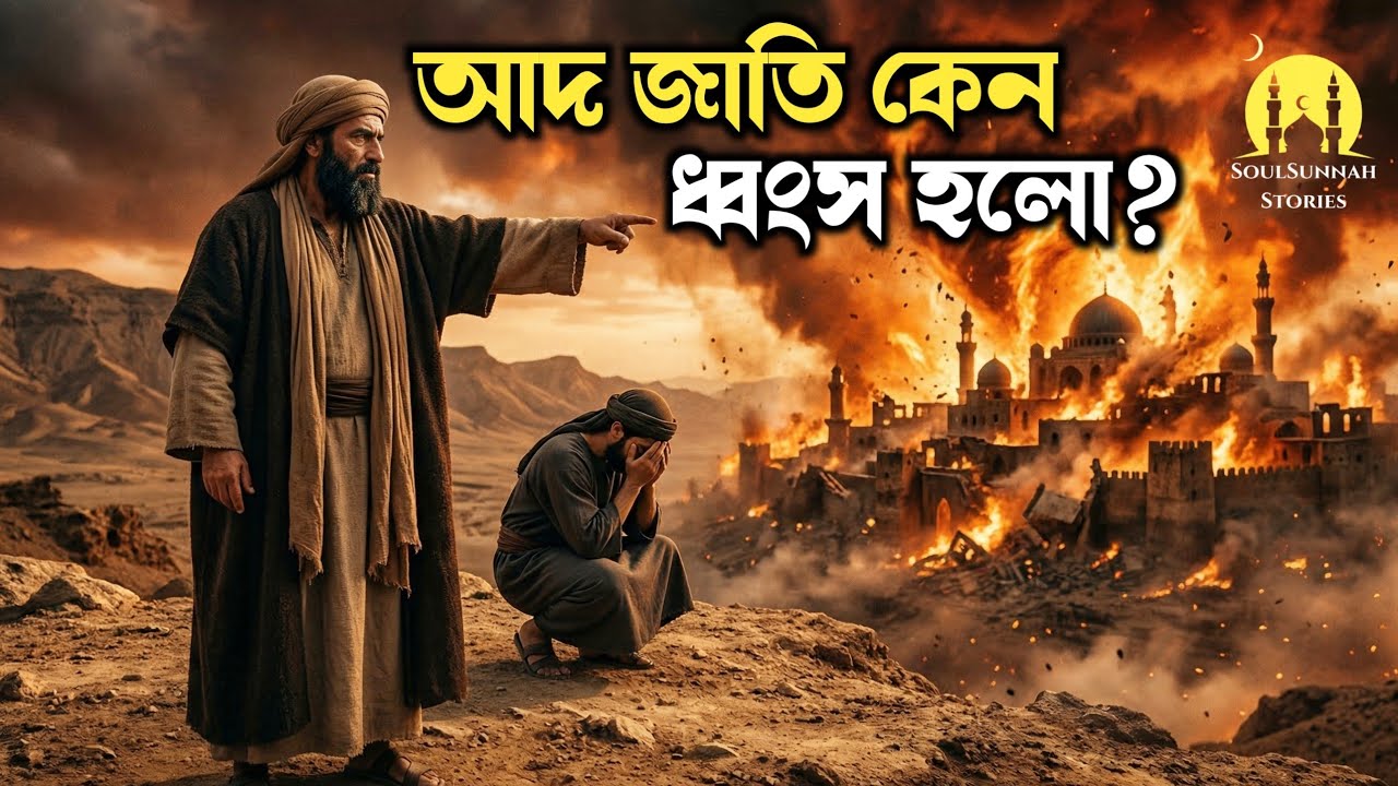 আল্লাহ কীভাবে আদ জাতিকে ধ্বংস করেছিলেন | Islamic Story