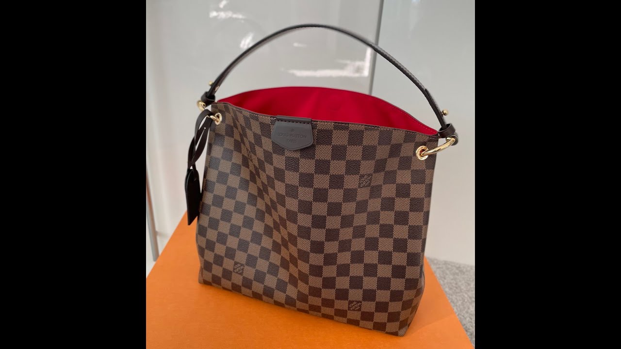 Louis Vuitton Graceful PM Damier Ebene Unboxing / Mod Shots / Comparison