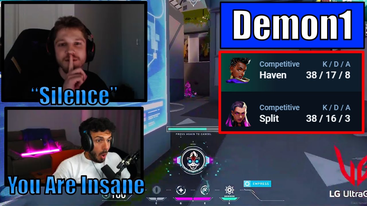 EG Demon1 Dropped Two 38 Bombs Games Back To Back  | Split & Haven | Reyna & Astra | VALORANT