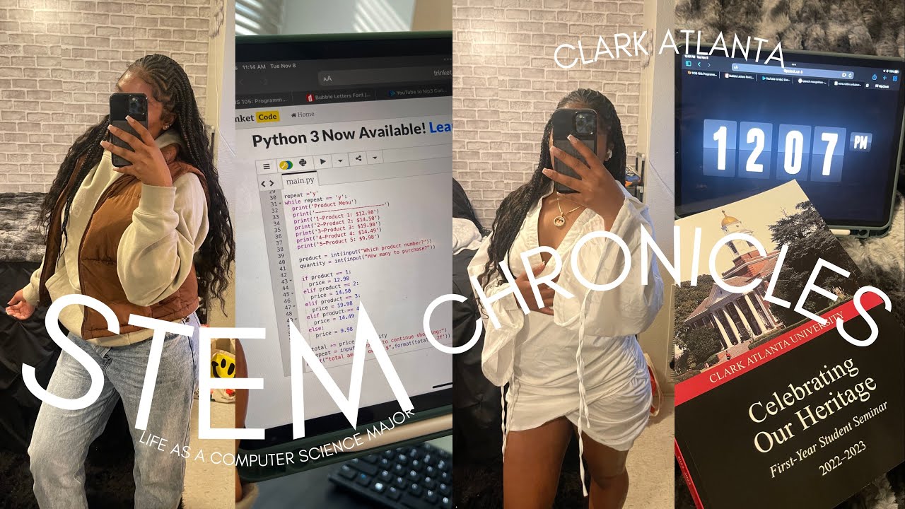 stem chronicles : life as a computer science major + LABS | Clark Atlanta University