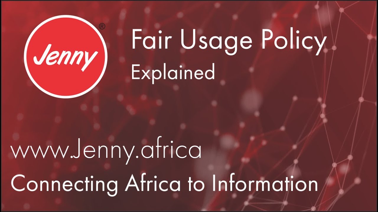 Fair Usage Policy (FUP) Explained