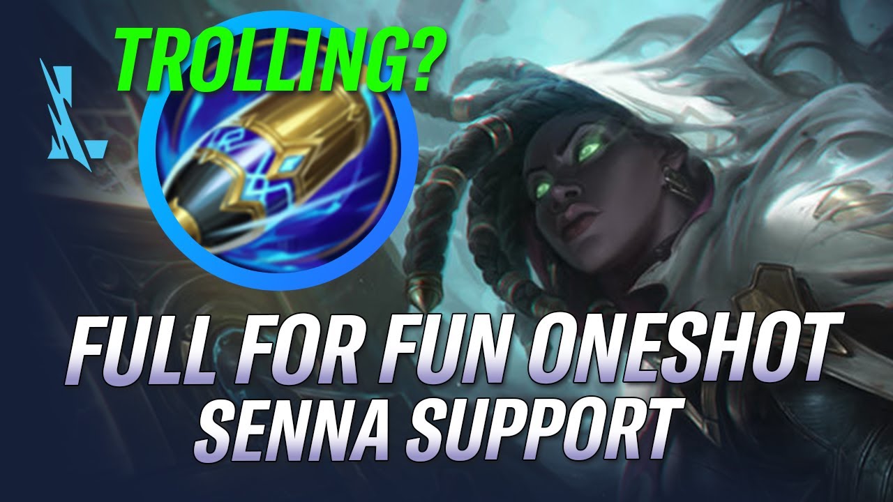 TROLLING? FULL FOR FUN ONESHOT SENNA SUPPORT!