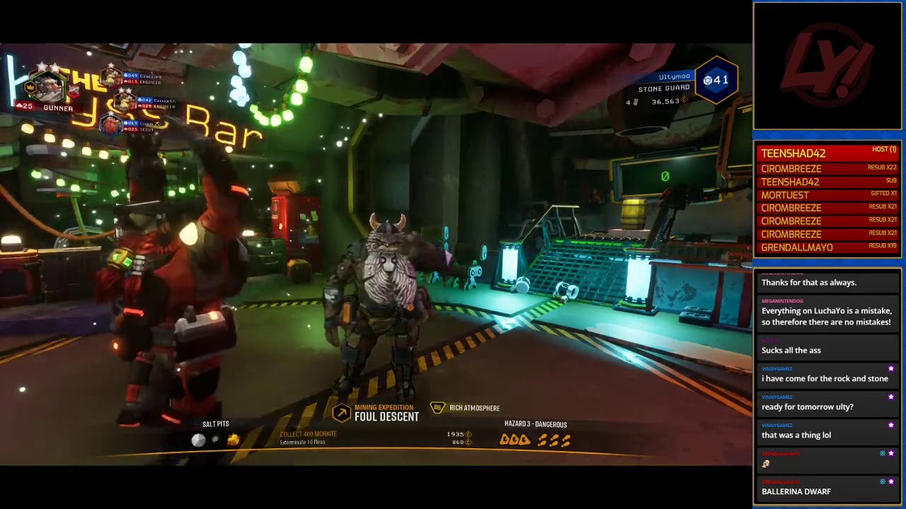 Deep Rock Galactic Stream Highlights (February 5, 2021)
