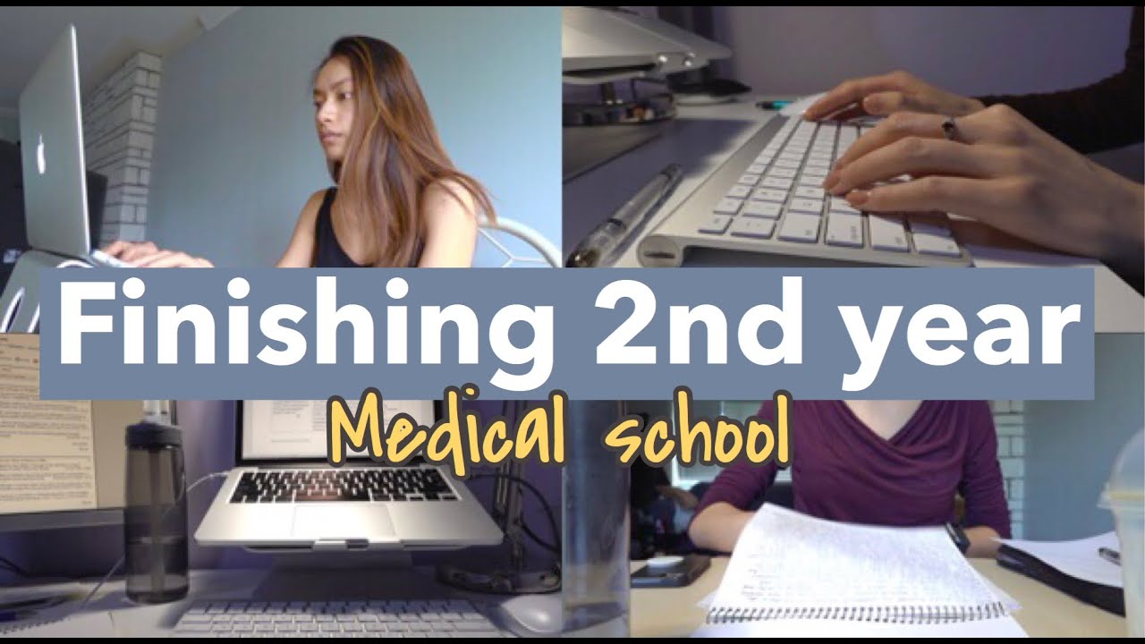 Vlog: My last week of (2nd year) in medical school | MED SCHOOL FROM HOME