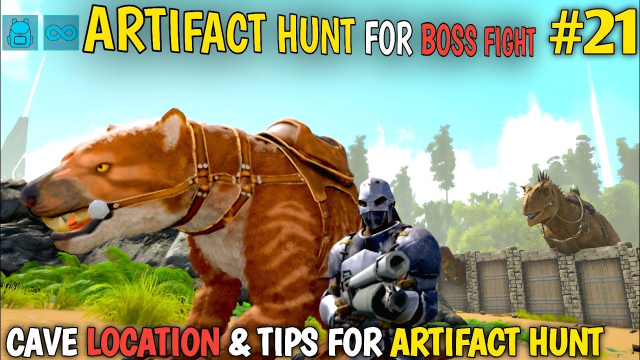 ARTIFACT OF MASSIVE & CLEVER CAVE LOCATION FULL GUIDE | ARK ULTIMATE MOBILE EDITION | HINDI | EP #21