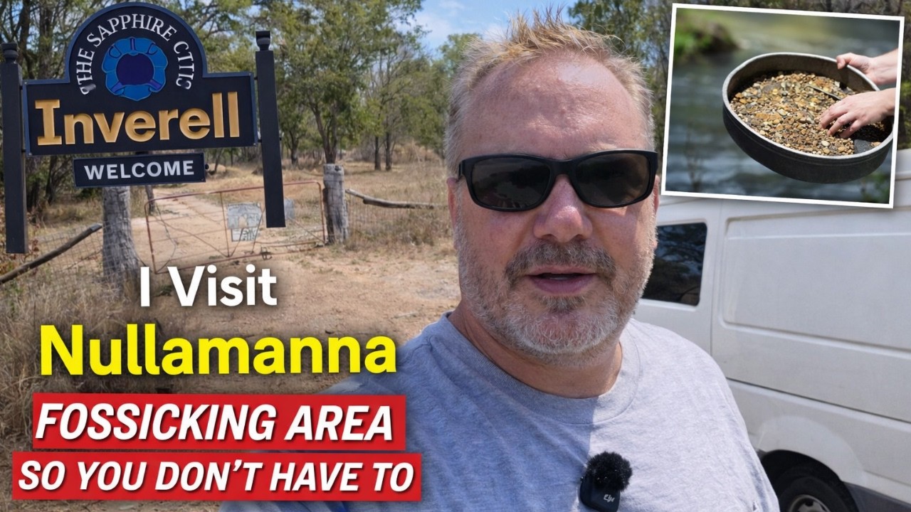 Exploring Nullamanna Fossicking Area - Inverell NSW - New England Sapphire Country