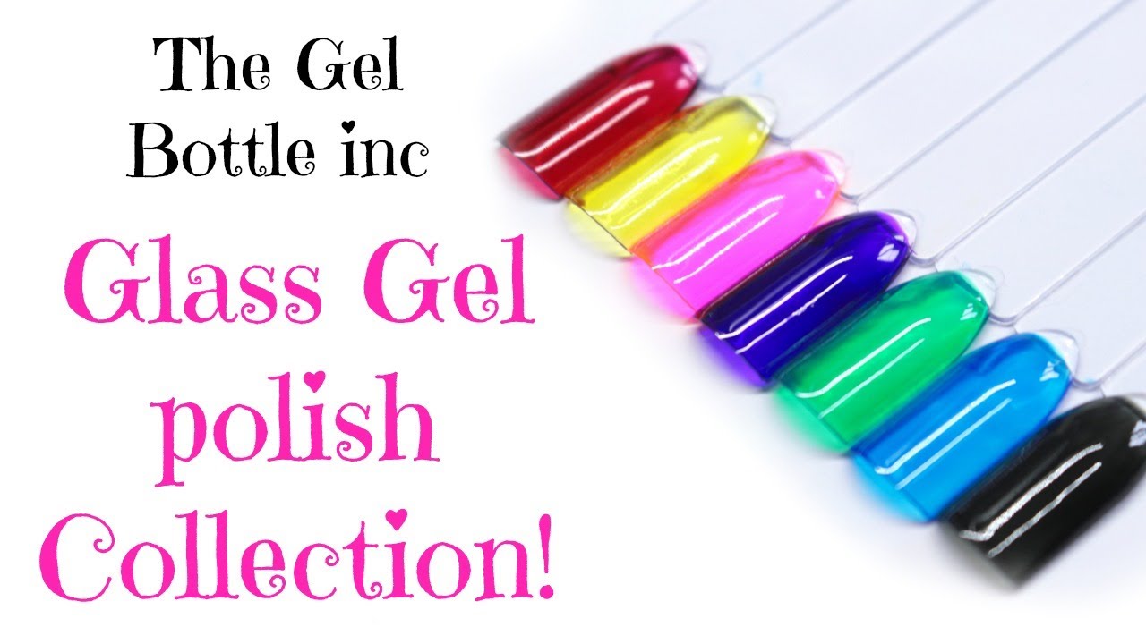 ♡The Gel Bottle inc. GLASS GEL POLISH COLLECTION SWATCHES & IDEAS♡