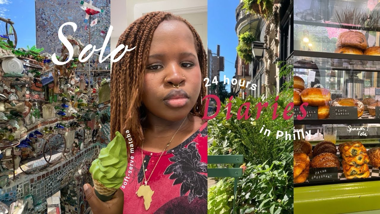 Solo Diaries: 24 hours in Philly | matcha, dilly dallying, doing things I love