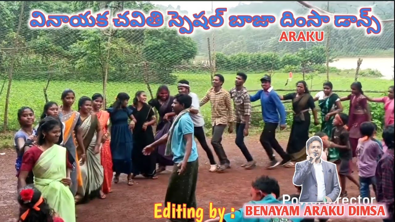 Vijayaka chavthi special dimsa Baja dance/Araku AP in India.