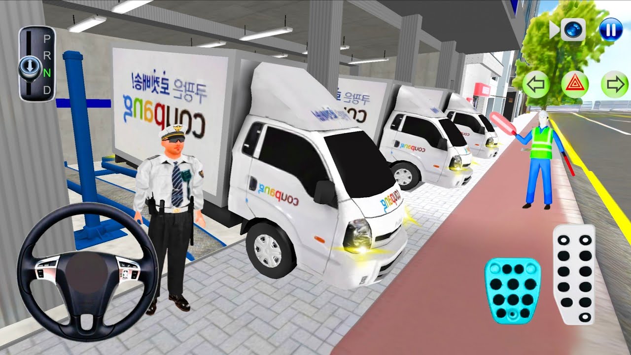 New Cargo Pickup Truck 🚚💨 Parking in Auto Repair Shop 🛠️🏬 | 3D Driving Class 2025 🎮🚗 Car Games