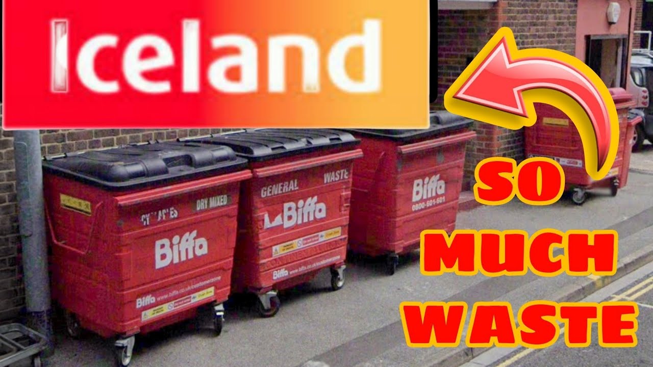 Джекпот для ныряния в мусорных контейнерах: ИСЛАНДСКОЕ ИЗДАНИЕ #dumpsterdiving #retailwaste