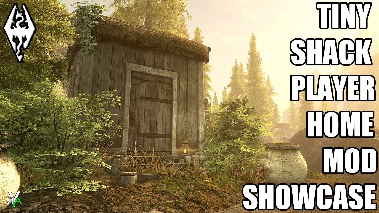 Xbox Skyrim SE: TINY SHACK Player Home Mod Showcase