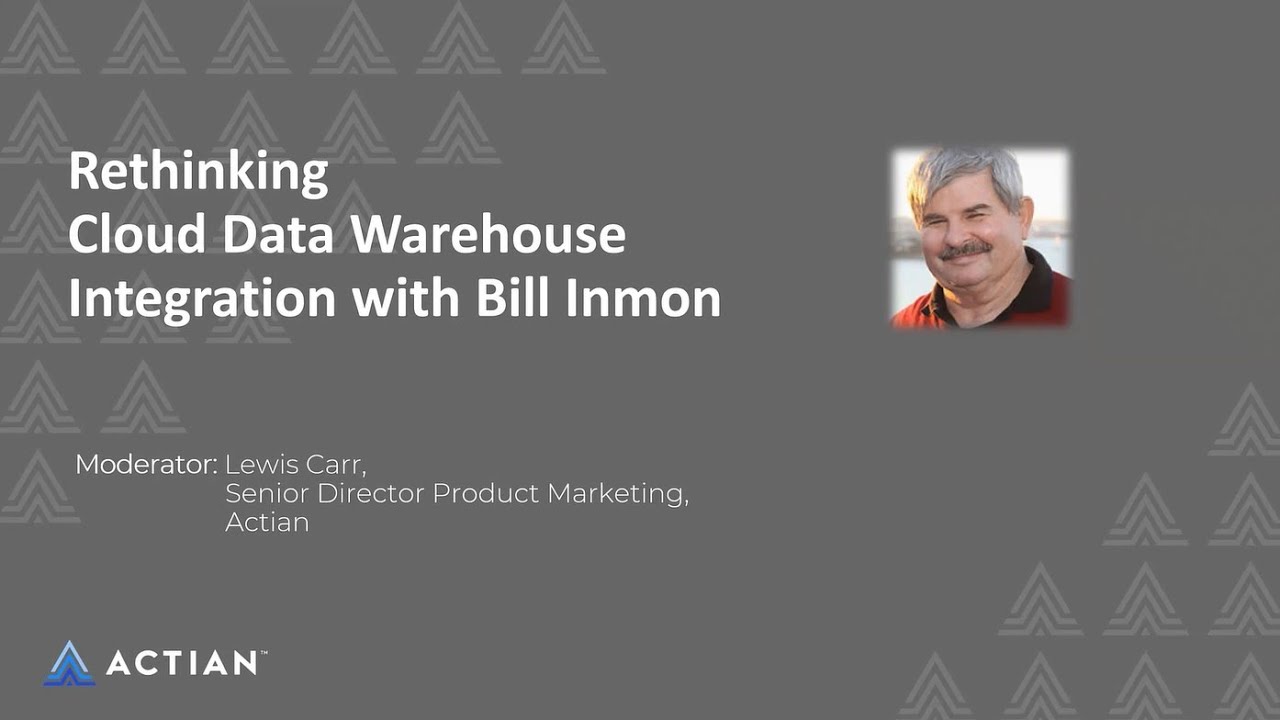 Rethinking Cloud Data Warehouse Integration with Bill Inmon