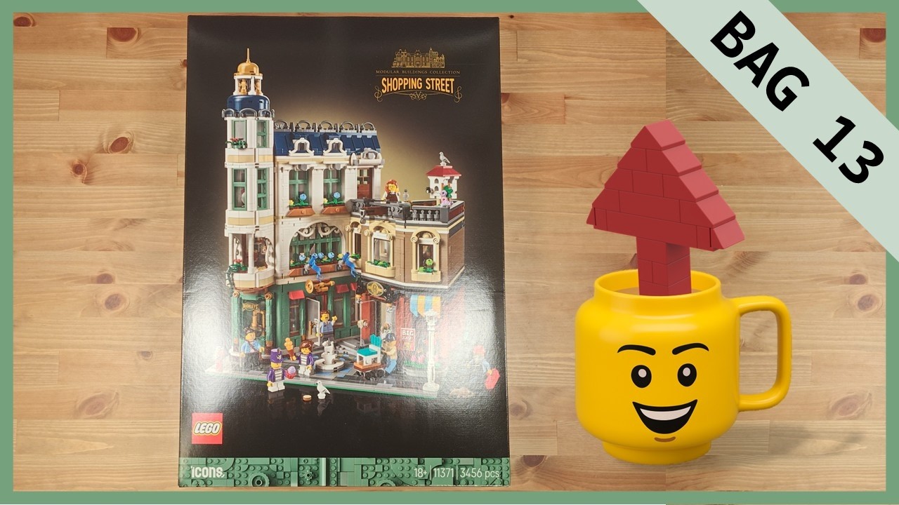 Lego Shopping Street (11371) Building Bag 13/24