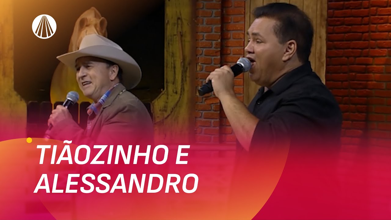 Tiãozinho & Alessandro cantam o melhor do Sertanejo Brasileiro | Terra da Padroeira