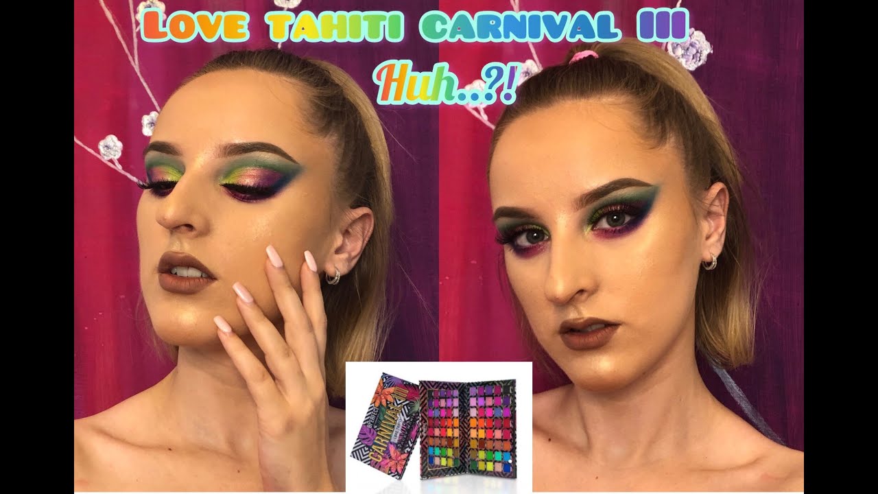 Merită?! Love Tahiti Carnival III palette BPerfect X Stacey Marie