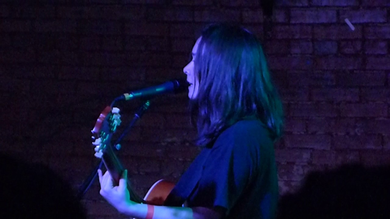 Mitski performing 