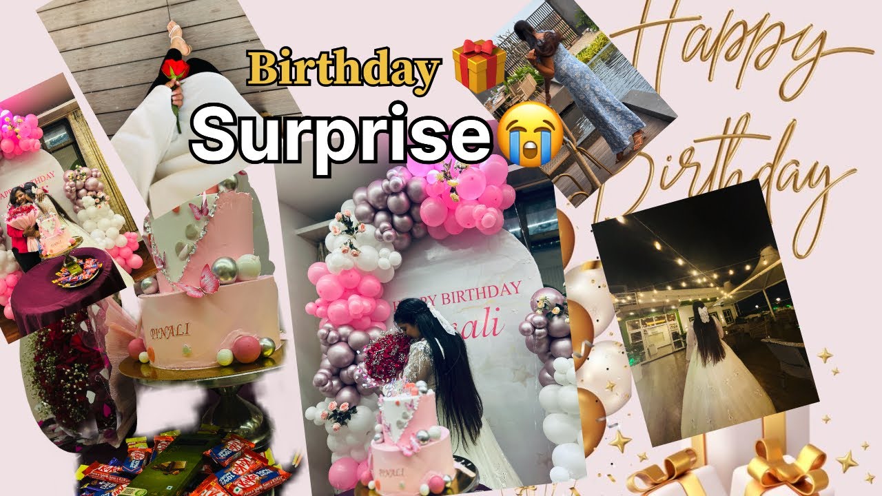 ||BIRTHDAY Princess Surprise 🥹😭🤌🏻|| Gift Unboxing Haul 😍🌷 #birthdaycelebration #unexpectedmoments 