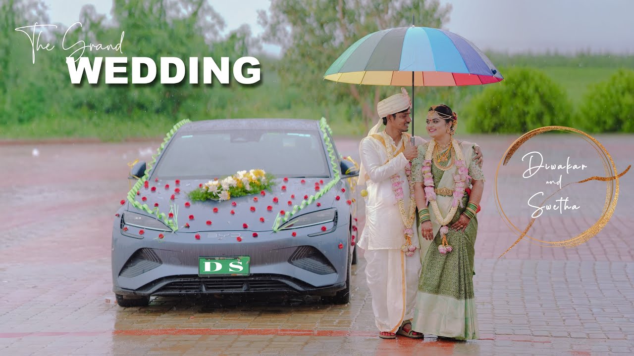 The Grand Wedding | Diwakar & swetha |  Telugu Wedding Cinematic |4K| Highlights