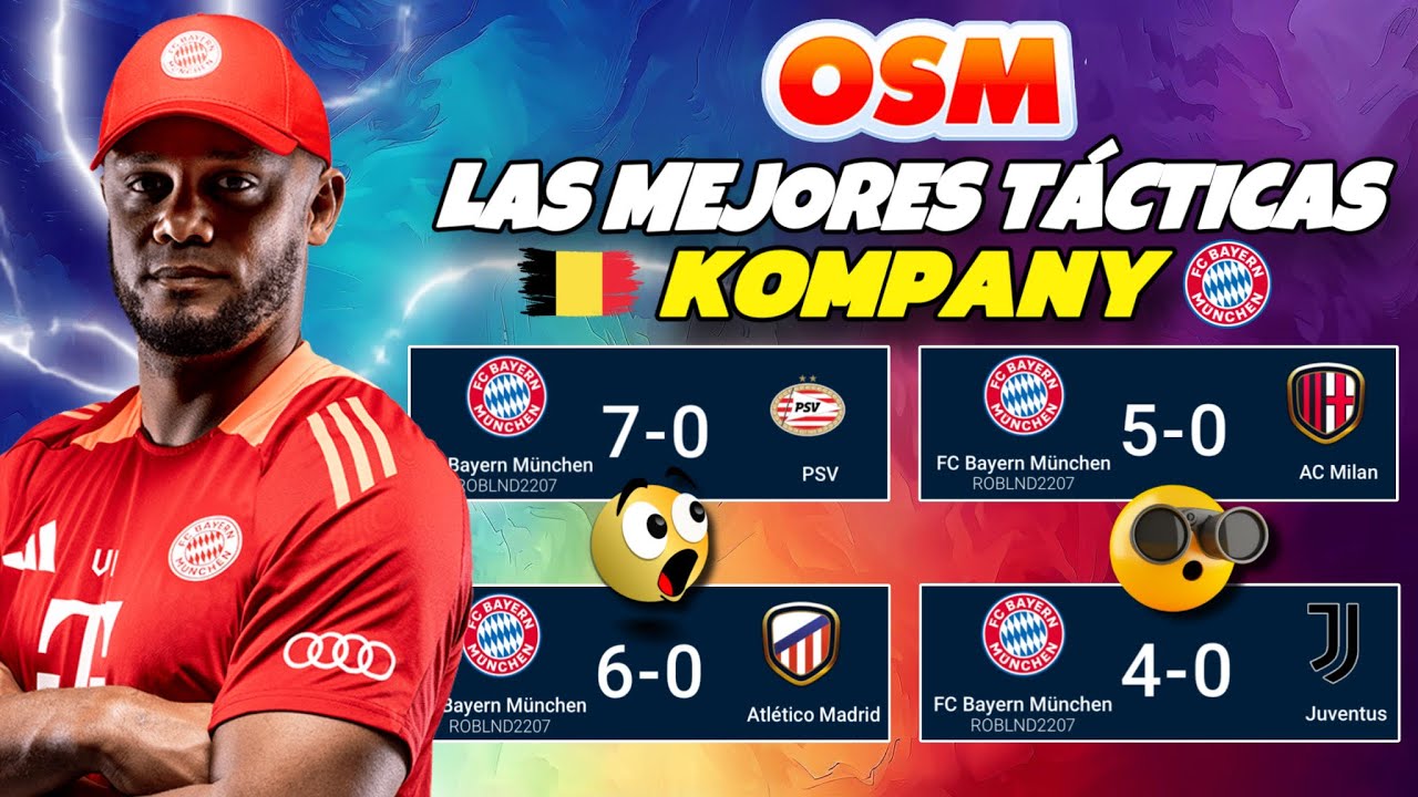 LA MEJOR TACTICA de KOMPANY en OSM 2025 | 99.66% VICTORIA ASEGURADA