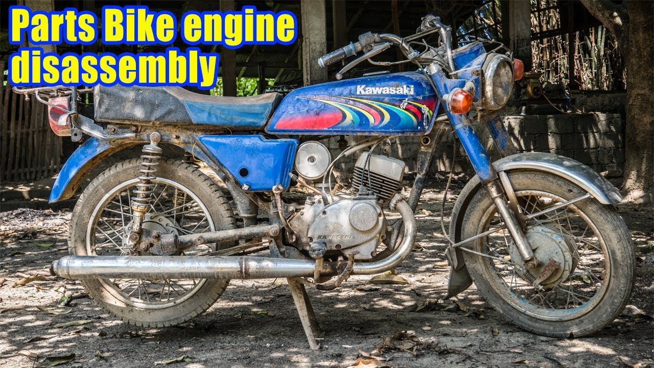 kawasaki HD3 2stroke Scrambler Build Part 2