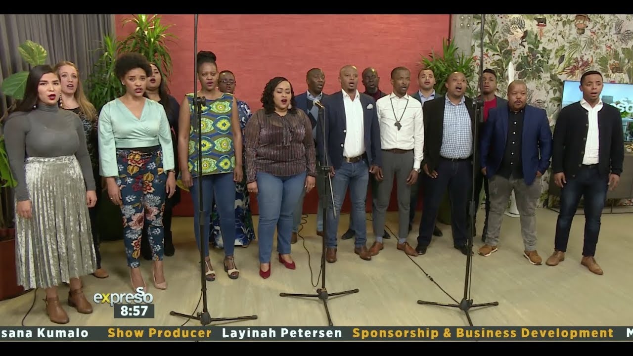 Cape Town Opera Chorus Performs &ldquo;Wade in the Water&rdquo;