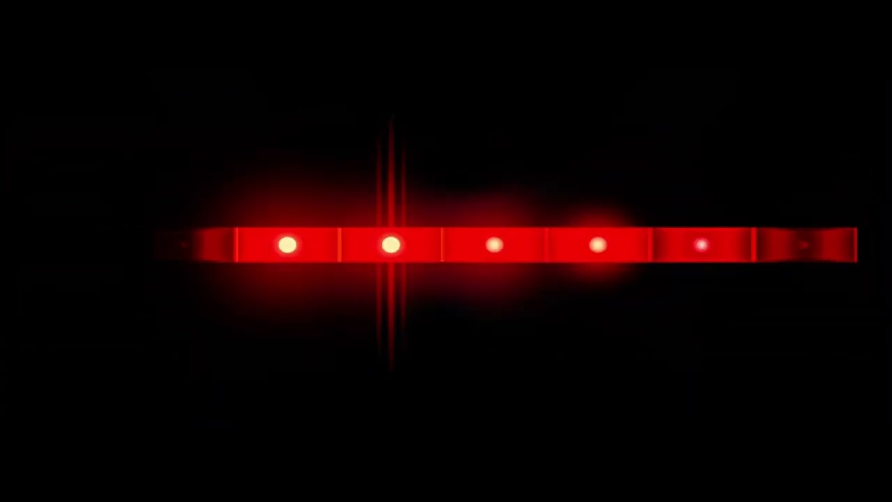 Knight Rider light bar with music