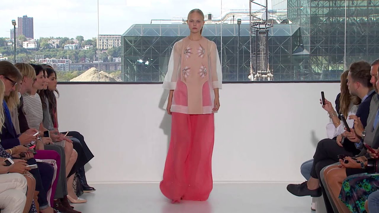 DELPOZO SS15 Runway