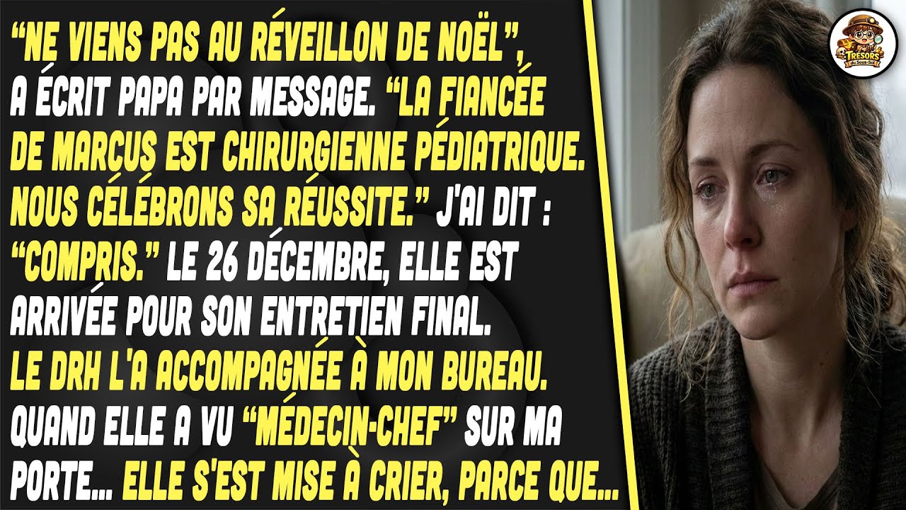 Papa M'a Exclu De Noël Pour La Fiancée Médecin, Mais Elle A Postulé Dans Mon Hôpital.