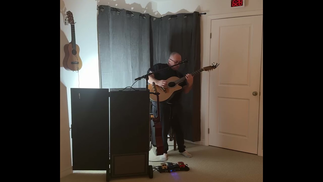 Loop pedal improvisation practice ￼